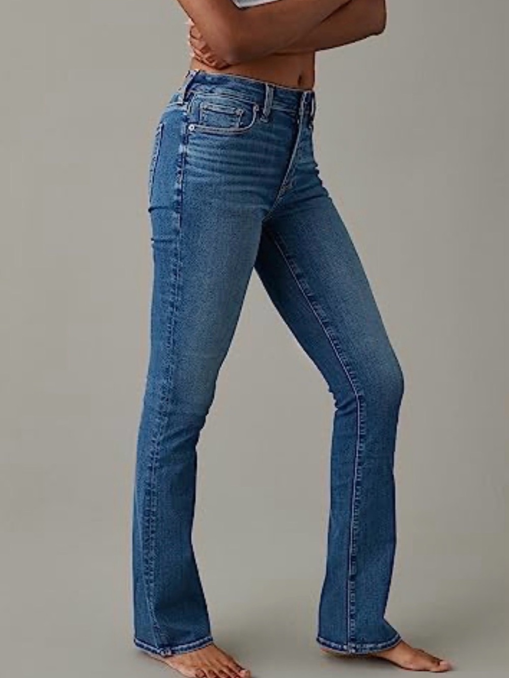 AE Next Level High-Waisted Skinny Kick
Jean Dark Dreams size 12L